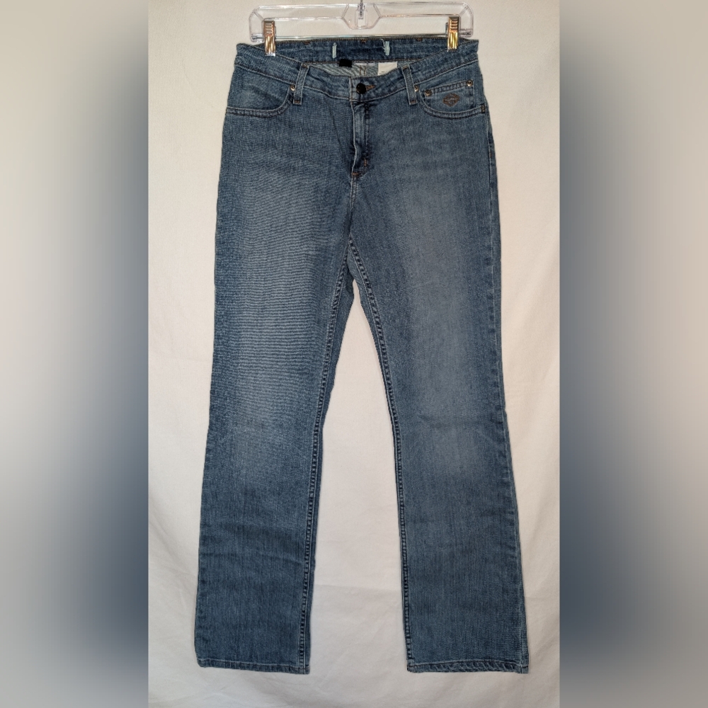 Harley-Davidson Women's Bootcut Jeans - Size 8 Tall